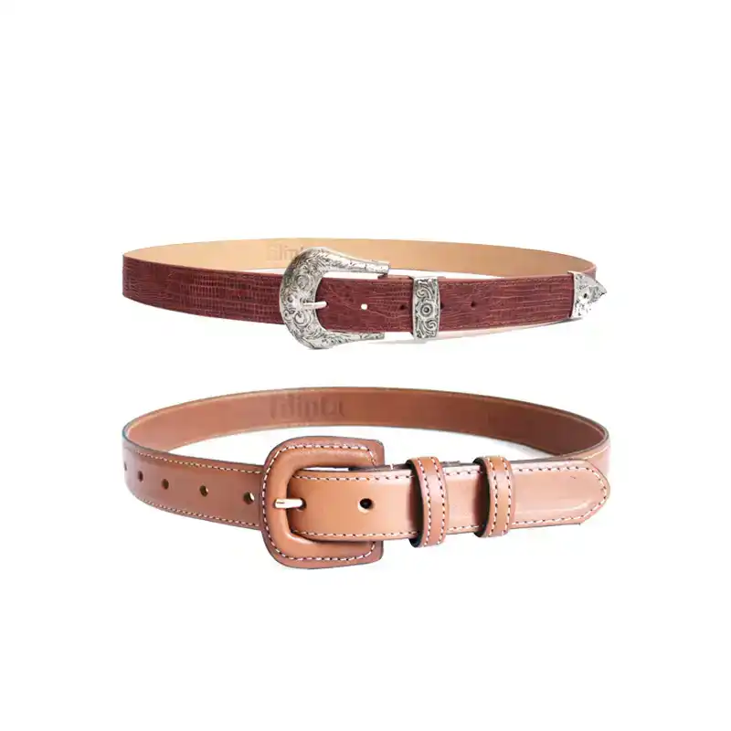 Tan Leather Belt Combination