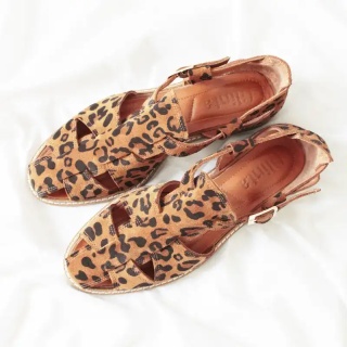 Leopard Slippers + Sandals Combination Package