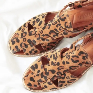 Leopard Slippers + Sandals Combination Package