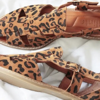 Leopard Slippers + Sandals Combination Package