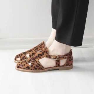 Leopard Slippers + Sandals Combination Package