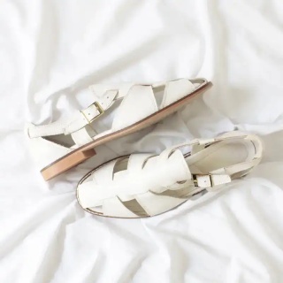 Beige + Black Sandals Combination Package