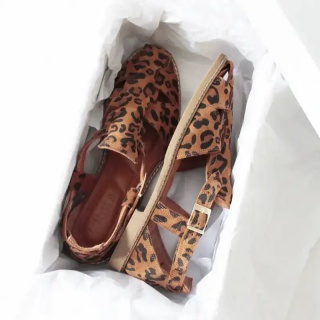 Beige + Leopard Sandals Combination Package