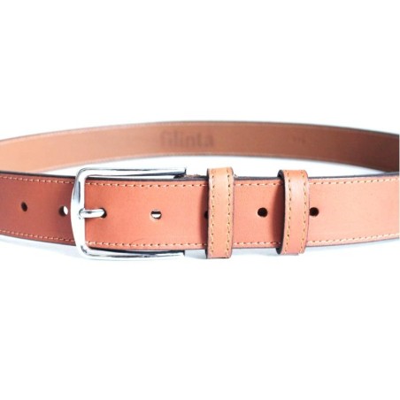 Tan Derbent Men's Leather Belt