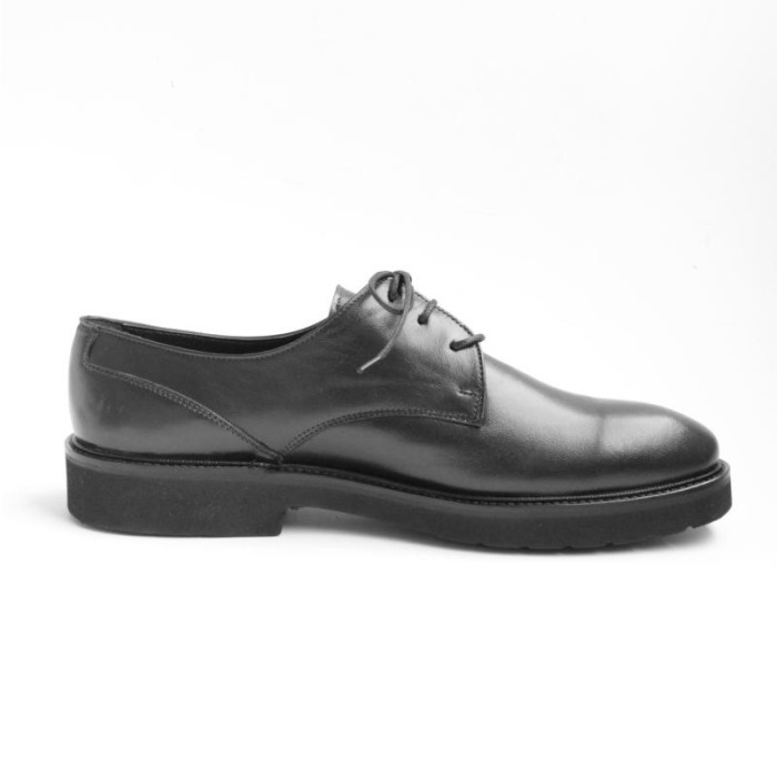 Black Fikret Men's Leather Shoes