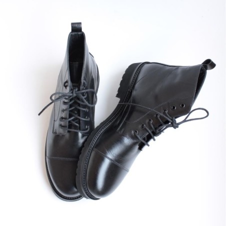 Black Ilgaz Men's Leather Boots