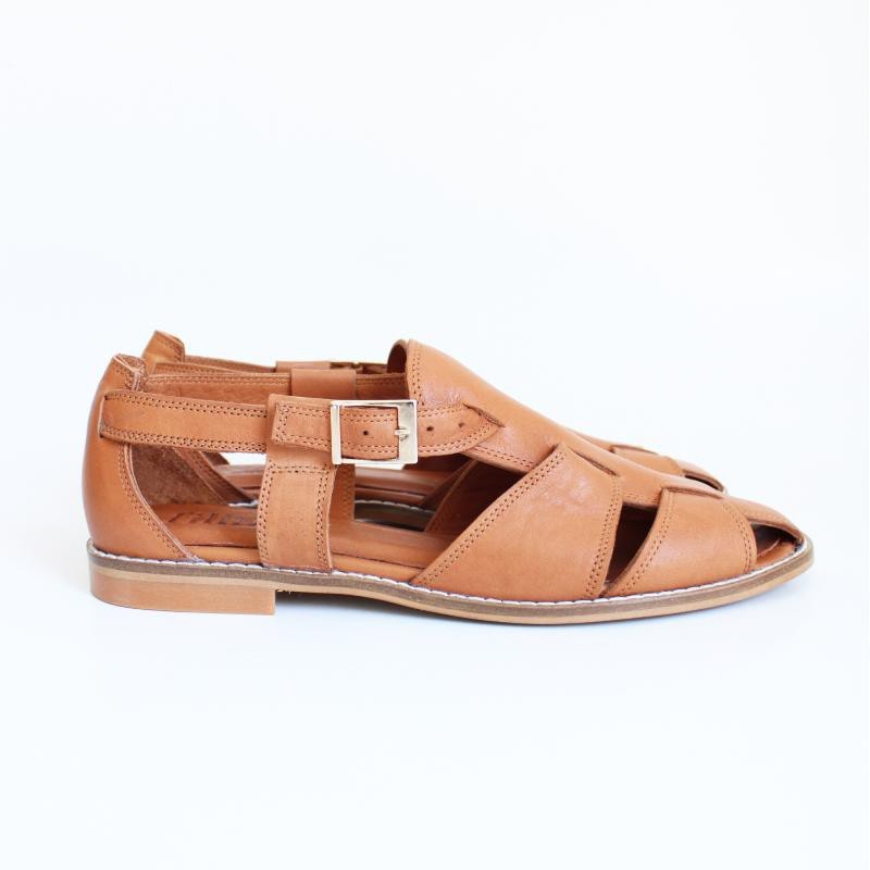 Tan Assos Women's Leather Sandals