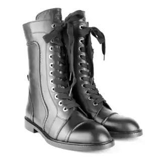 Black Tomris Women's Leather Boots