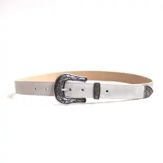 Beige Şerif Women's Suede Belt